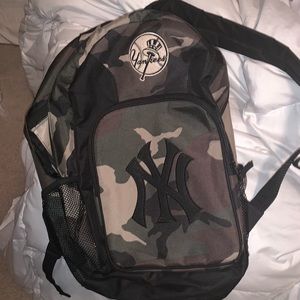 Camouflage Yankees backpack